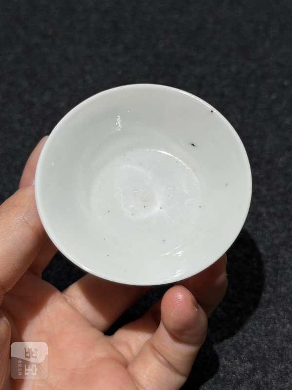清雍正 粉彩折枝花卉纹马蹄杯一组十只 - 图41